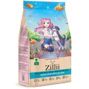 ZILLII Adult Dog 15кг Small Breed Sensitive Digestion д/ собак мелких пород с чувствительным пищеварением Белая Рыба с Лососем, 2116