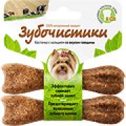 Зубочистики косточка курица д/соб мелких пород 2*18гр. 73303785   1/288