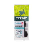 TITBIT DENTAL+ Зубочистка с говядиной для собак малень. пород Проф, лакомство 13гр 014042 1/26--