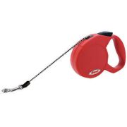Рулетка 12кг 8м Flexi New Classic cord S  red  ГЕРМАНИЯ трос,,