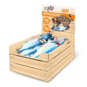 Игрушка д/кошек Рыба рубленая с кош мятой 28см All For Paws Natural Instinct