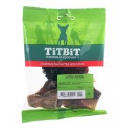 TITBIT Рубец говяжий - мягкая упаковка лакомство для собак 40 гр   022221   1/30