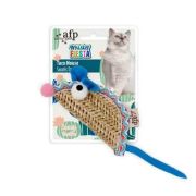 Игрушка д/кошек Тако с кош.мятой и колокольчиком  All For Paws Whisker Fiesta Мышь
