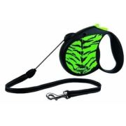 Рулетка 12кг 5м Flexi Safari тросс S green Tiger ГЕРМАНИЯ