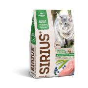 SIRIUS д/кошек 0,400кг Индейка с черникой чувствительное пищеварение 5403   1/8