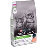 PRO PLAN CAT 3кг д/стерил котят Лосось 1/4/