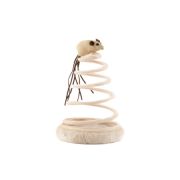 Игрушка д/кошек Мышка на спирали 23х15см арт.10922-8621