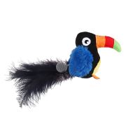 Игрушка д/кошек Тукан со звуковым чипом 10см 75463