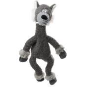 Игрушка для собак Волк с верёвкой 39см, серия PLUSH FRIENDZ, GiGwi 85079