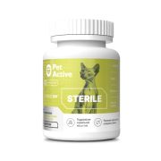 PetActive витаминно - минеральный комплекс для сохранения здоровья стерилизованных кошек и кастрированных котов 75гр