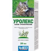 Уролекс капли урологические д/кош и соб 20 мл. АВЗ 1/24