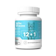 PetActive витаминно - минеральный комплекс 12 в 1 для котят, беременных и кормящих кошек 50гр