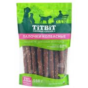 TITBIT Палочки колбасные для собак всех пород 550 г 024348  1/16