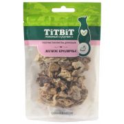 TITBIT Сушеные лакомства для кошек Легкое кроличье 10г 019344  1/60