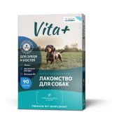 Vita+ мультивитаминное лакомство для собак Для зубов и костей 45гр