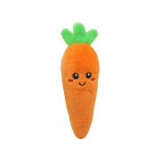 Игрушка д/собак Морковка с пищалкой, текстиль, 22см, 1х240шт  №1