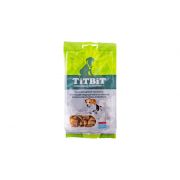 TITBIT Хрустящие подушечки с нач со вкусом крол. и творога д/щенков 95 г 012796 1/15