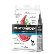 Meat Garden для взрослых собак мелких пород с ягненком и травами 1,5 кг/1*6  5994