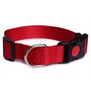 Ошейник для собак LionPets LPO-045-1 (Красный) (S-Обхват 28-48 см, ширина 2,0 см)