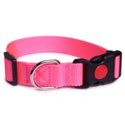 Ошейник для собак LionPets LPO-045-5 (Розовый неон) (S-Обхват 28-48 см, ширина 2,0 см)