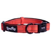 Ошейник для собак LionPets со светоотражающими полосками LPO-00510-5 (Обхват 40-65 см, ширина 2,5 см)