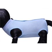 Послеоперационная попона LPP-604 Цвет: Голубой (Размер M (Длина спинки 28 см, Обхват груди 34-40 см))