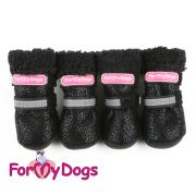 Сапоги зимние черные ц/кр (4; 0907