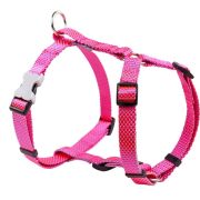 Шлейка Dog&Vogue NEO розовая 1,5 см