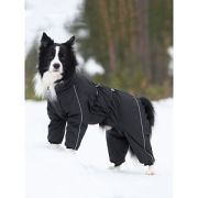 Зимний комбинезон для собак р. 40-1 сука (черный)