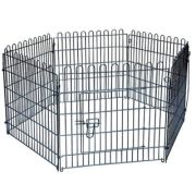 Вольер шестисекционный  ХРОМ (спица)  (одна секция 64Х60 см)