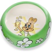 Миска для мелких животных керамическая «Заяц», 0.25л Triol СОЮЗМУЛЬТФИЛЬМ