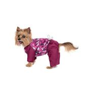 Комбинезон для собак Снежинка р.30 (сука) олени/принт