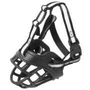 Намордник силиконовый с нейлоновым ремешком №5, 95*60*135мм, Triol