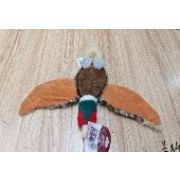 Игрушка-пищалка WOGY д/собак мягкая Фазан 40х40х8см, крылья шуршат арт.2025-2307 Код275742