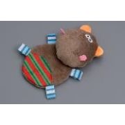 Игрушка-шуршалка WOGY д/кошек Бегемот 13х9х3см с кошачьей мятой, микс арт.2024-8763 Код275174