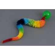 Игрушка WOGY д/кошек Червячок l=23 с Мячиком-попрыгунчиком d=2см, микс арт.2024-8750 Код275168