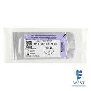 Материал шовный хирург. стерил.HealX (рассас.ПГА-нить (2/0), игла реж. 75см) 12 шт