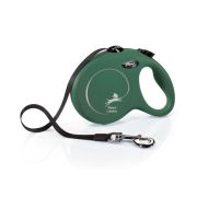 Поводок-рулетка Flexi New Classic tape L 5m 50 kg olive green
