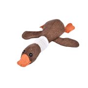 Игрушка-пищалка WOGY д/собак мягкая Утка 32х23см, микс арт.10121-1981 Код267400