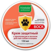 Крем Пчелодар защитный с прополисом и воском для лап собак и кошек 60 мл 1140