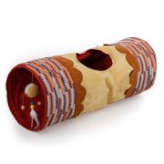 All For Paws Игрушка д/кош Catcher Тоннель песочно-бежевый 61*25*25см (1/12)