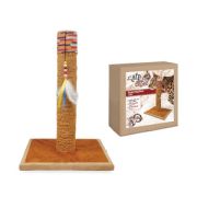 All For Paws Когтеточка Dreams Catcher Столбик с перьями 39*39*58см (1/4)