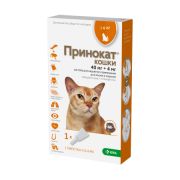 Принокат 40 мг капли на холку д/кош и хорьков до 4кг