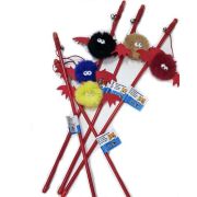 Игрушка д/кош Keiko Дразнилка Мышь летучая-вампир нат.мех 50см 1046