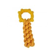 Плетеный канат оранжевый (25 см.) 9716