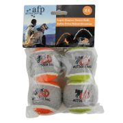 Игрушка д/соб Outdoor Мяч теннис с пищалкой резина набор 4шт 4,5смAll For Paws