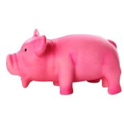 Игрушка д/соб Свинья розовая латекс р.L 23см Pawise