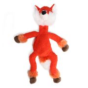 Игрушка для собак Лисица с верёвкой 41см, GiGwi PLUSH FRIENDZ 85078