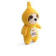 Игрушка мягкая для собак «Ленивец в костюме горчицы с пищалкой», 130мм GiGwi PLUSH FRIENDZ