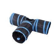 Игрушка д/кошек WOGY Тоннель 79х55х24см с дразнилкой Шарик меховой, микс арт.10922-9092 Код270604